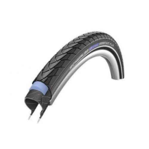 Anti-lekband 20'' x 1.75 Schwalbe Marathon Plus zwart met reflectie.