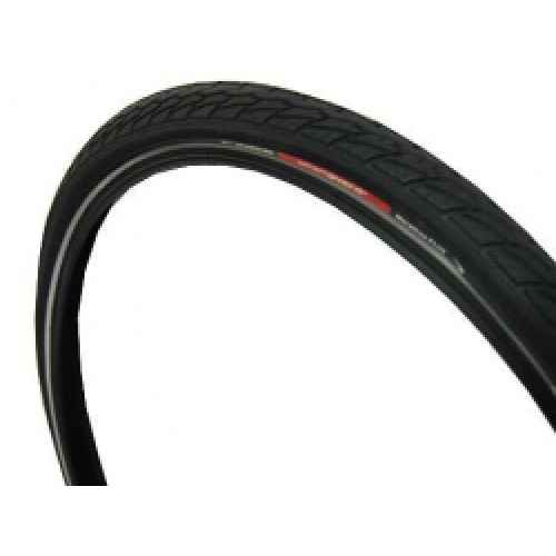 Anti-lekband 24'' x 1.75 Schwalbe Marathon plus zwart met reflectie.
