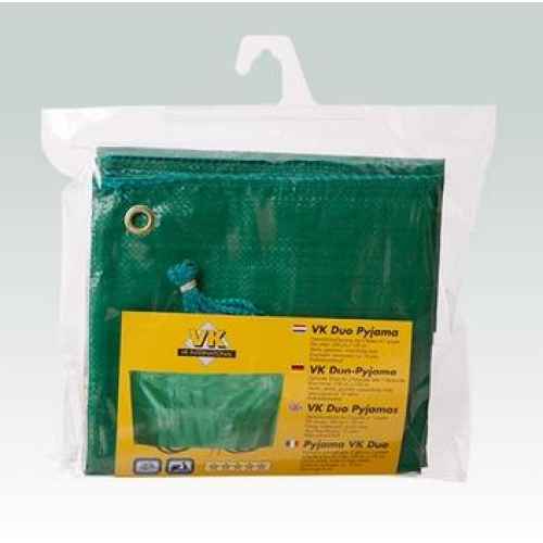 Regenhoes groen driewielligfiets  (250 x 130cm)