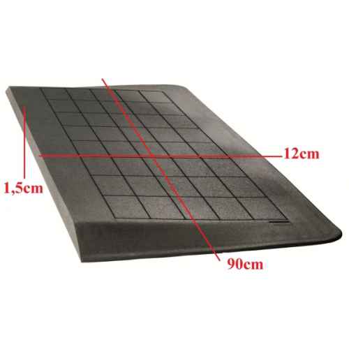 Drempelhulp 1,5cm (zwart)