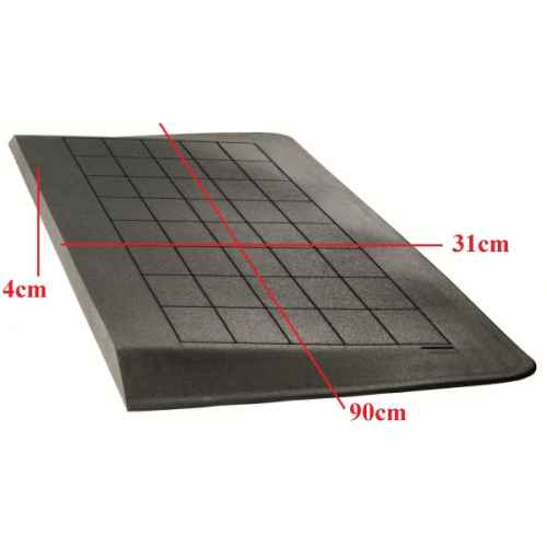 Drempelhulp 4cm (zwart)