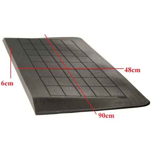 Drempelhulp 6cm (zwart)