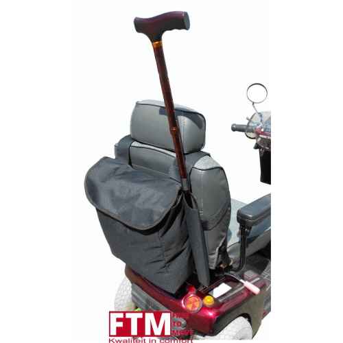 Scootmobieltas basic met stokhouder.