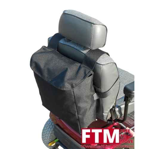 Scootmobiel Rugleuningtas standaard.