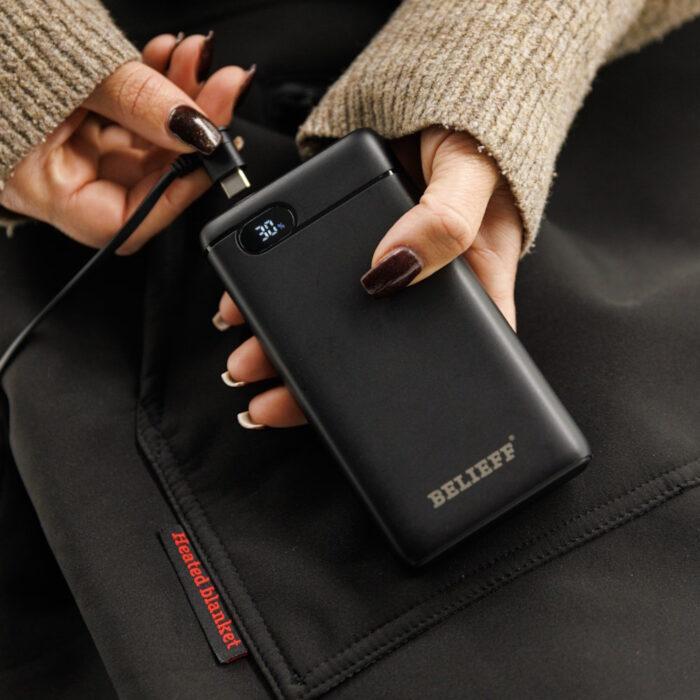 Warmtekussen met powerbank - Afbeelding 9